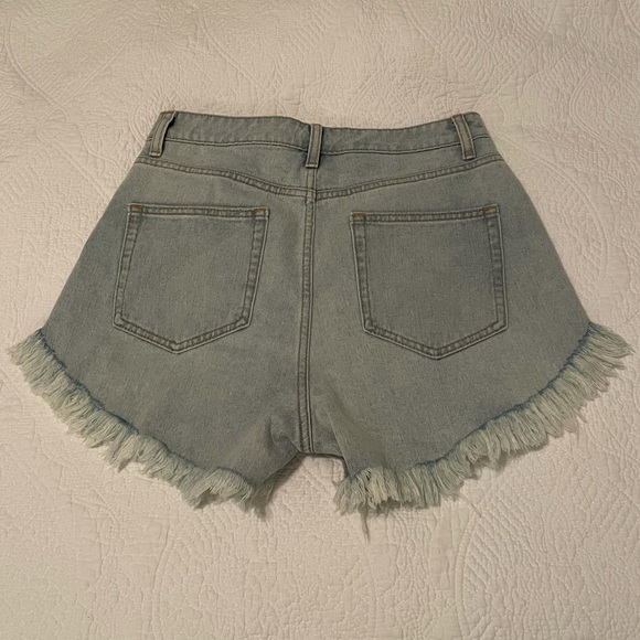 wild fable high-rise denim shorts - Picture 2 of 6